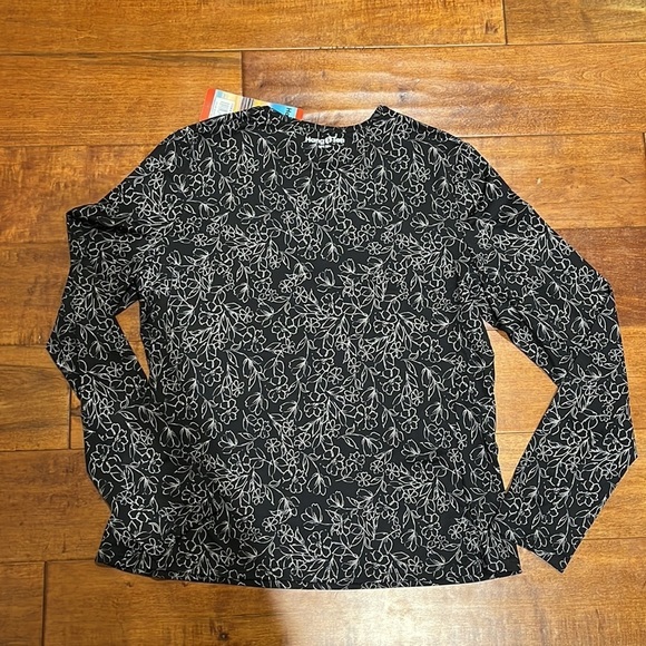 NWT Hang Ten Ladies' Sun Tee Black Size M - Picture 10 of 11